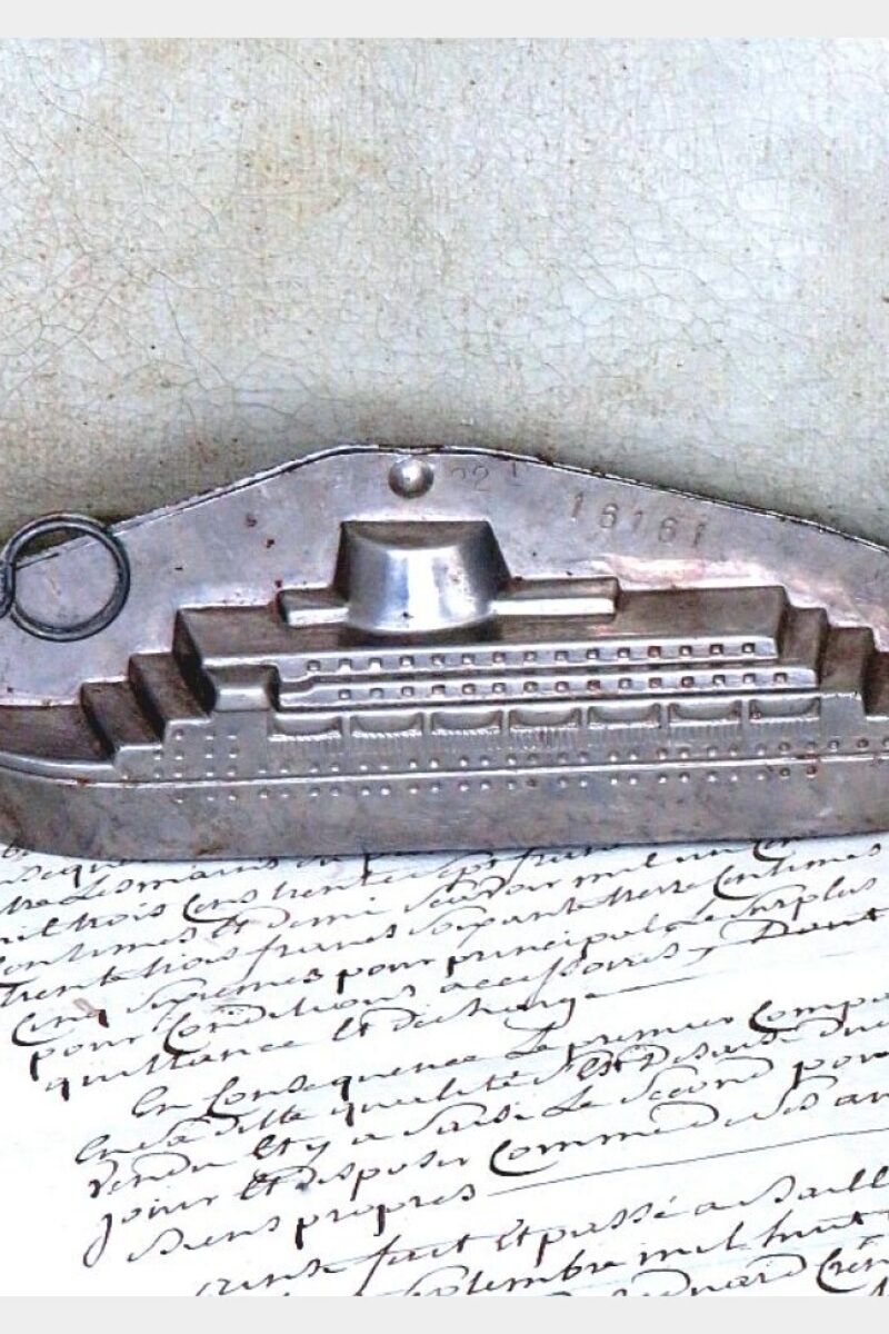 Oude Chocoladevorm Jos Boyen Stoom-/ Cruiseschip No. 16161