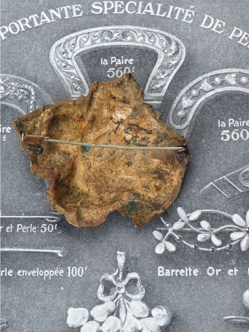 Oude Franse broche "Hond"