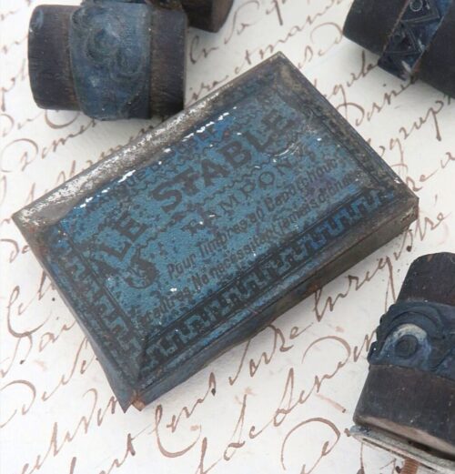 Antieke Franse decoratieset