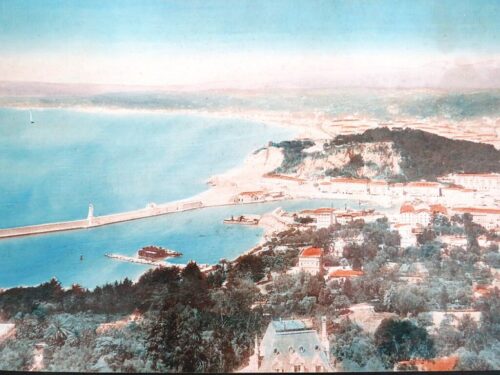 Antieke foto "Panaroma de Nice"( 58,5x25cm)
