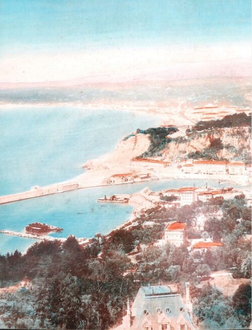 Antieke foto "Panaroma de Nice"( 58,5x25cm)