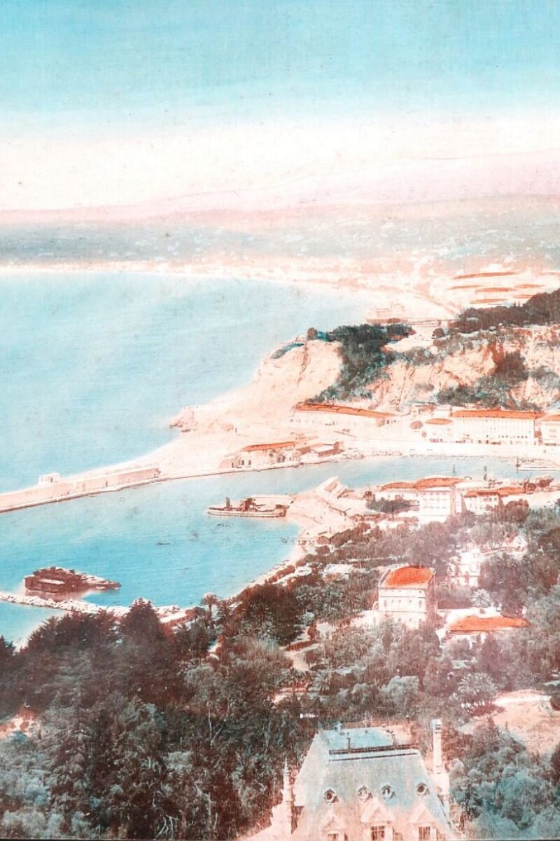 Antieke foto "Panaroma de Nice"( 58,5x25cm)