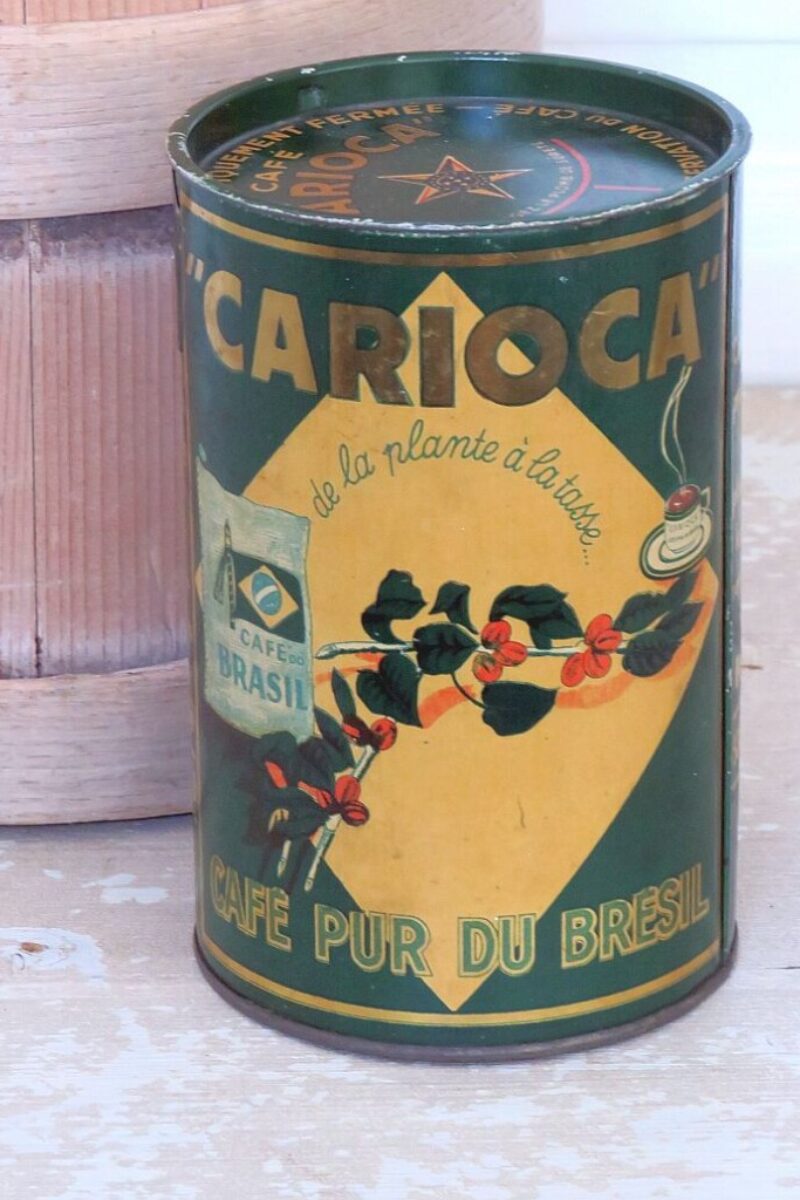 Oud koffieblik "Carioca"