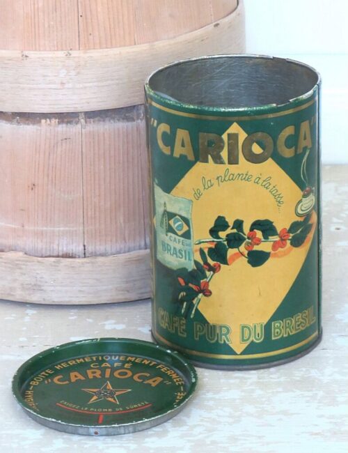 Oud koffieblik "Carioca"