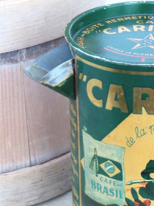 Oud koffieblik "Carioca"