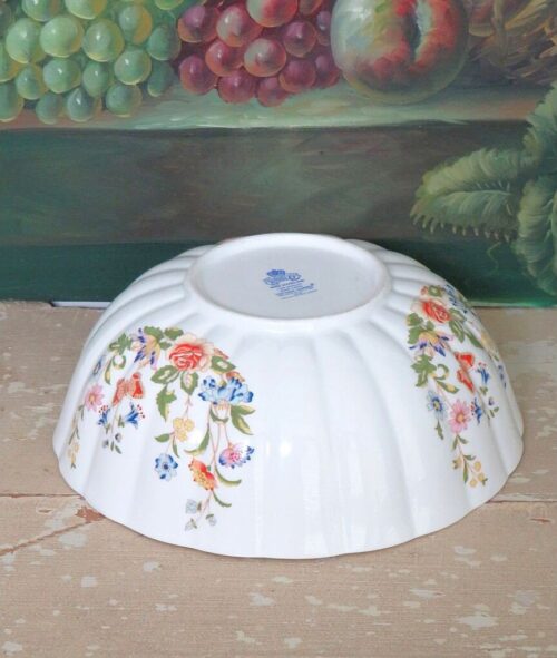 Engelse koekjesschaal Aynsley ” Cottage Garden” Bone China