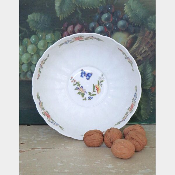 Engelse koekjesschaal Aynsley ” Cottage Garden” Bone China