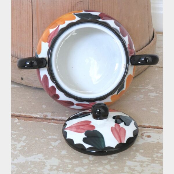 Suikerpot Majolica van Schramberg