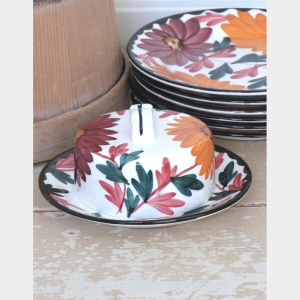 Boterstolp  Majolica Schramberg "Herfstbloemen"