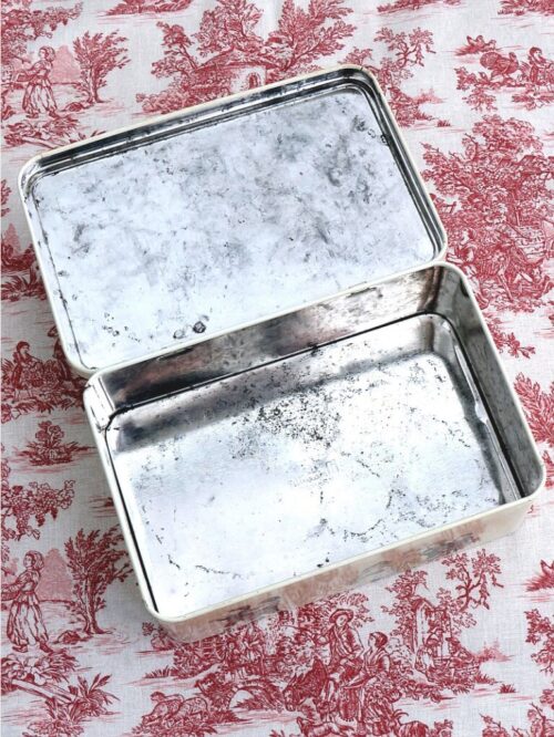 Biscuits blik  Massily France "Spelende kinderen"