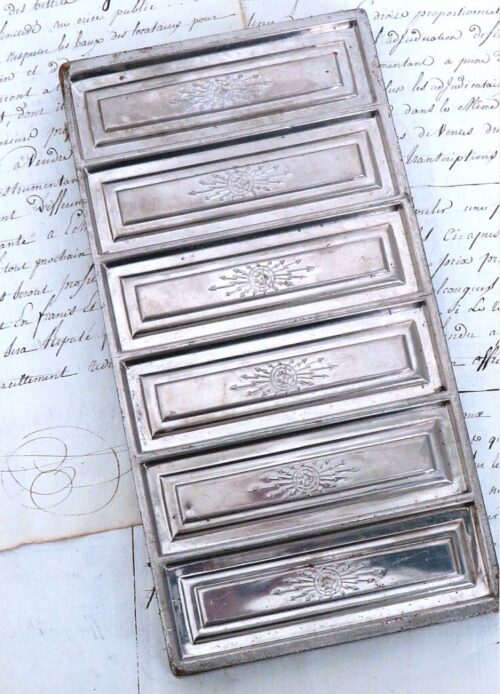 Oude chocolade vorm Anton Reiche No. 070 P "6 Repen"