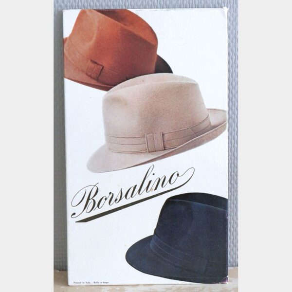 Vintage reclamebord "Borsalino"