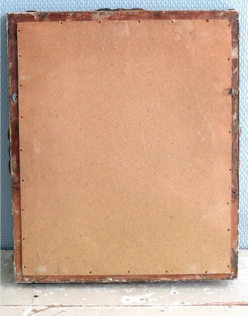 Oud olieverfschilderij "Oost-Indische kers"