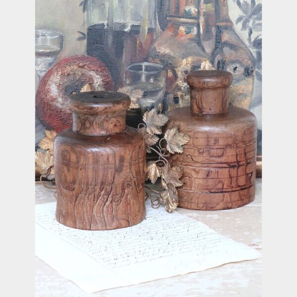 Antieke houten stolpen/ covers