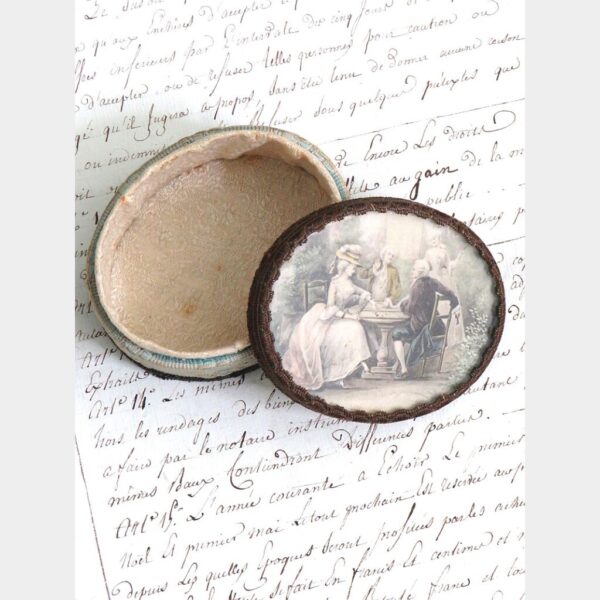 Oud Frans sieraden doosje