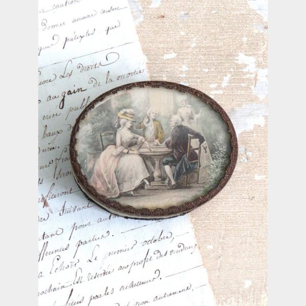 Oud Frans sieraden doosje