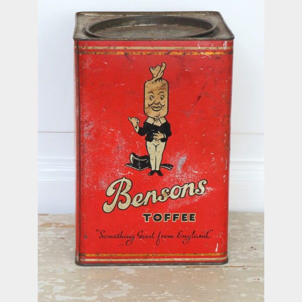 Vintage winkelblik "Bensons Toffee"