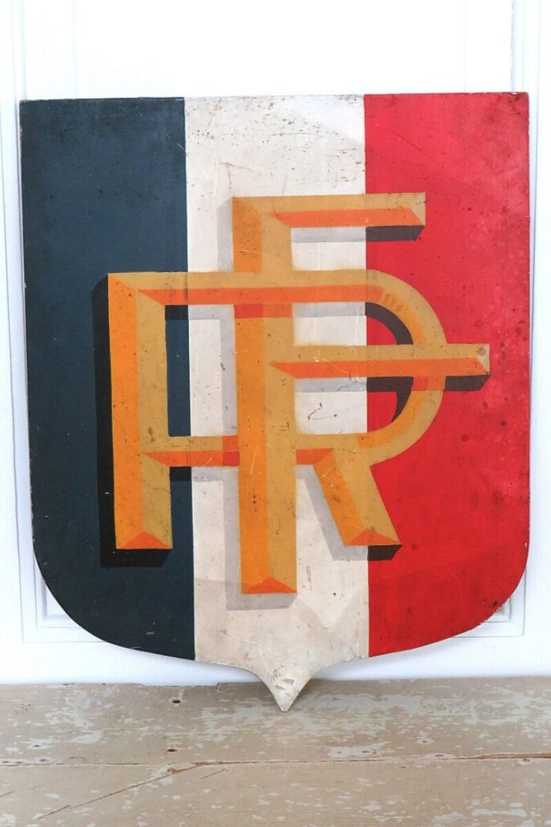 Oud Frans vlaggenbord RF ( Republic France)