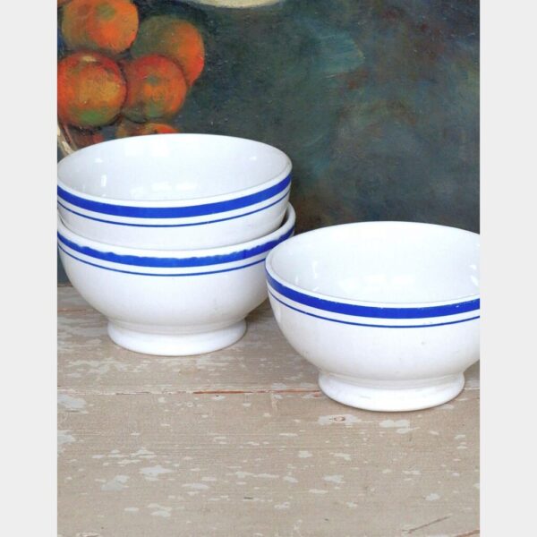 Set ( 3 stuks) spoelkommen "Porcelaine Longchamp France"