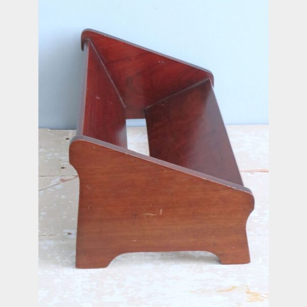 Antieke Engelse boekenplank - Mahonie