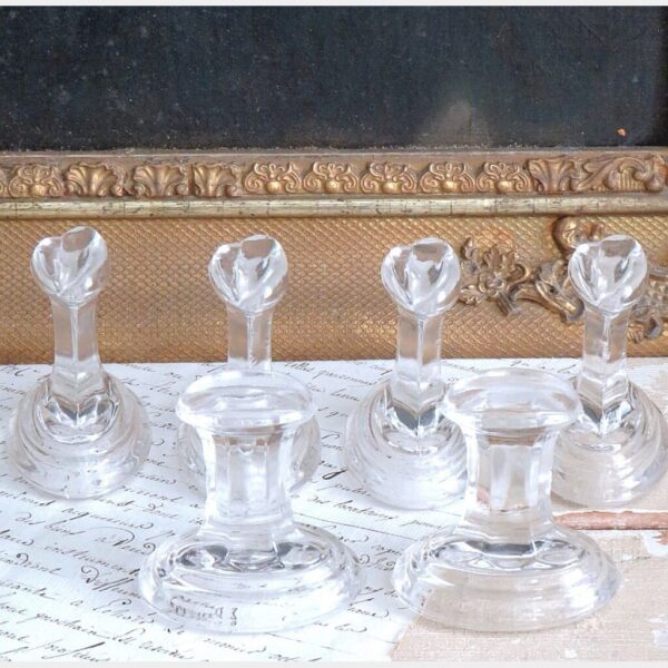 Oud etalagemateriaal -  glas  1