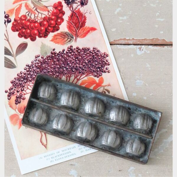 Oude chocoladevorm "Hazelnootjes"