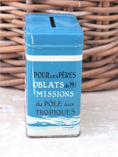 Oud missieblikje "Du Pôle aux Tropiques"