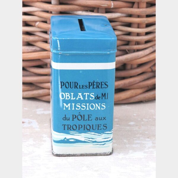 Oud missieblikje "Du Pôle aux Tropiques"