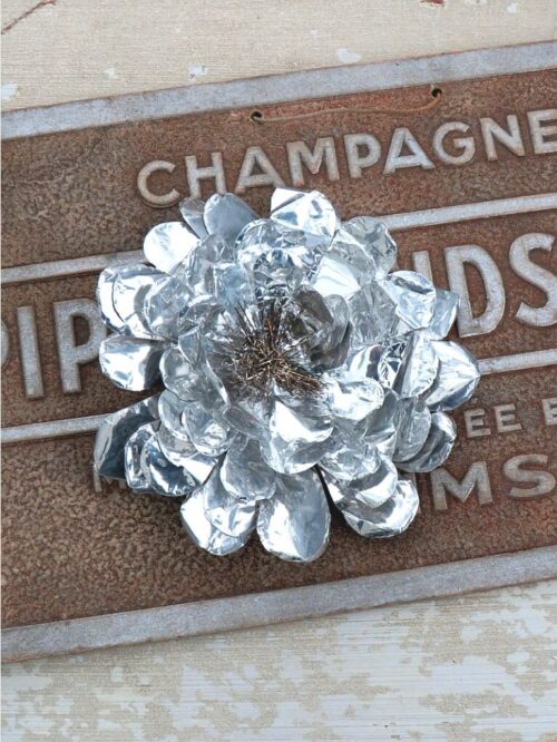 Vintage kerstversiering "Bloem"
