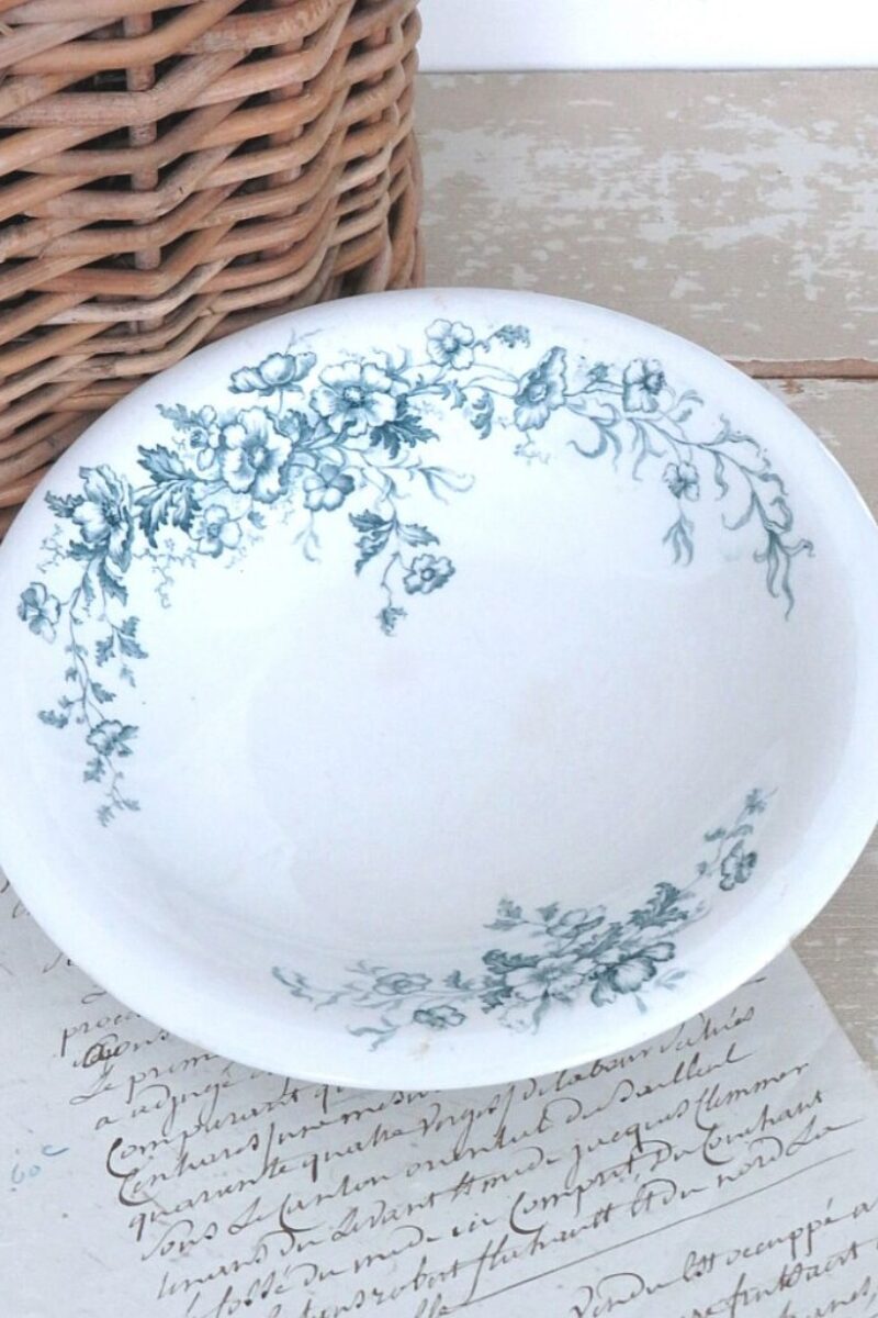 Franse koekjesschaal "Anémone"