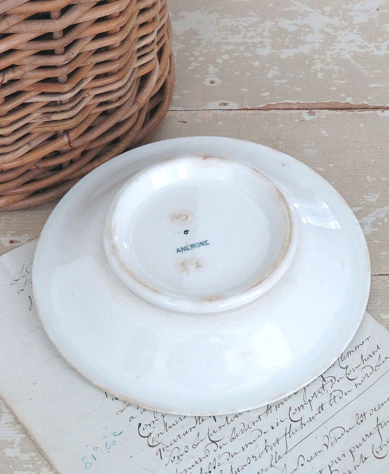 Franse koekjesschaal "Anémone"