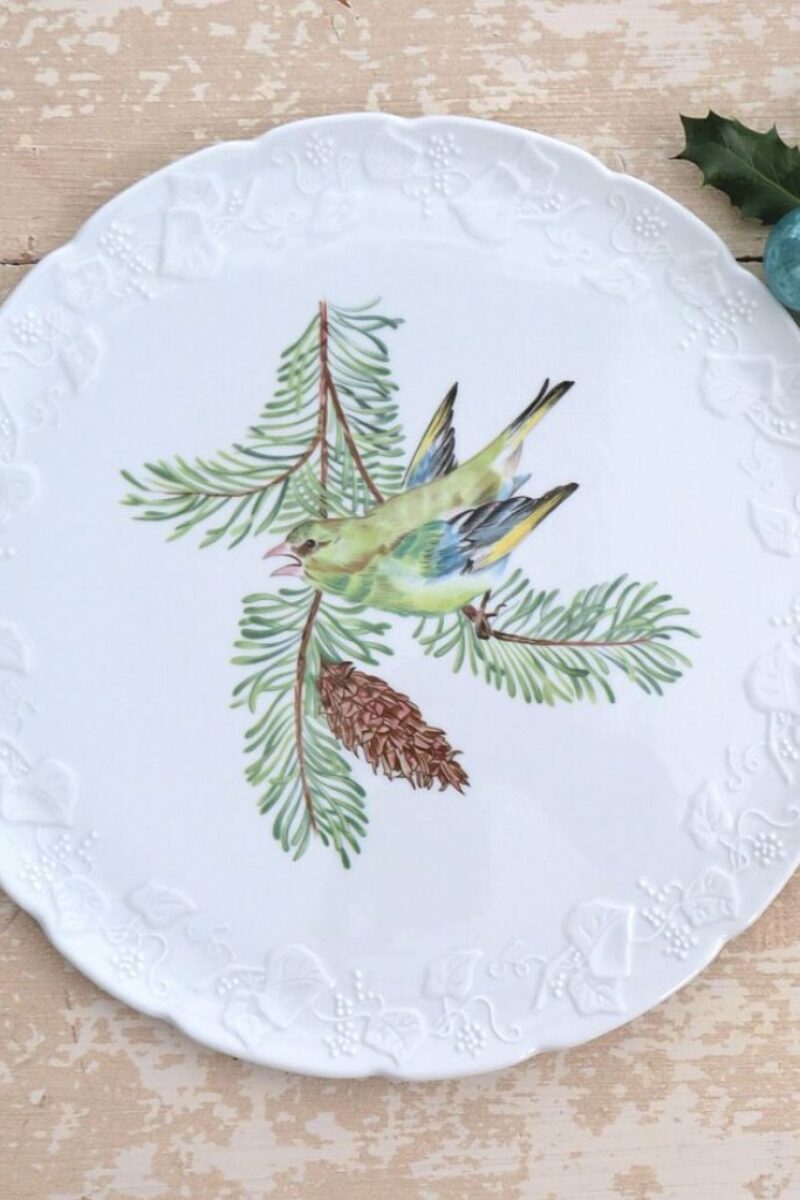 Franse schaal CNP "Lierre Sauvage"