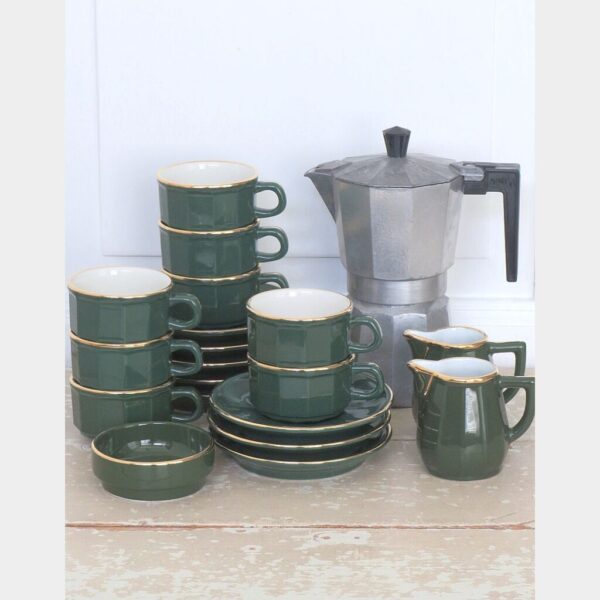 Set ( 2 st.) Franse Bistro kop en schotel REVOL