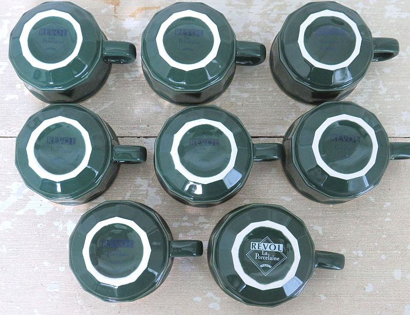 Set ( 2 st.) Franse Bistro kop en schotel REVOL