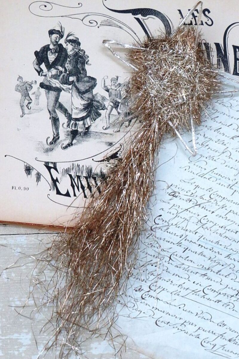 Oud tinsel "Ster van Behtlehem"