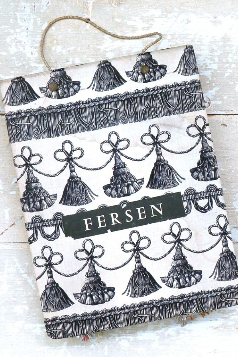 Oud Frans stalenboek "La Passementerie Nouvelle"