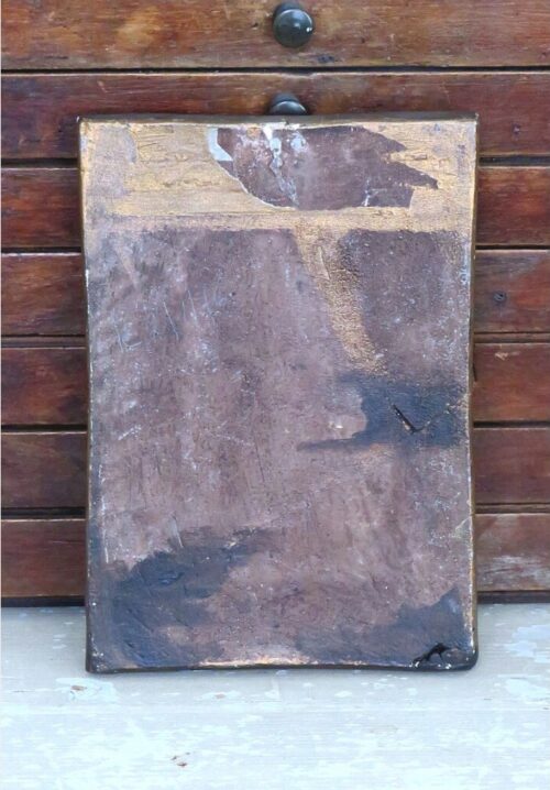 Oude plaquette "Priez Pour Nous"