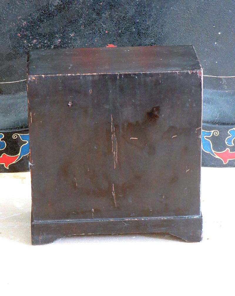 Oud houten ladenkastje