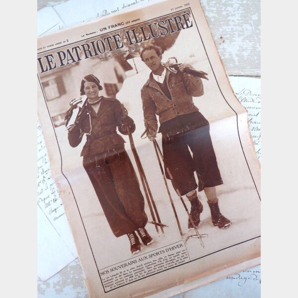 Franse tijdschrift bijlage "Le Patriote Illustré - Janvier 1935"