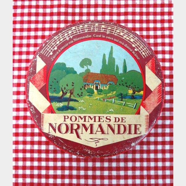 Oud Frans blik "Pommes de Normandië"