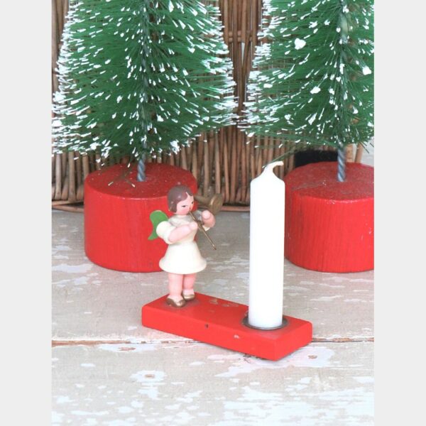 Oude kaarsenstandaard Ertsgebergte "Engel"