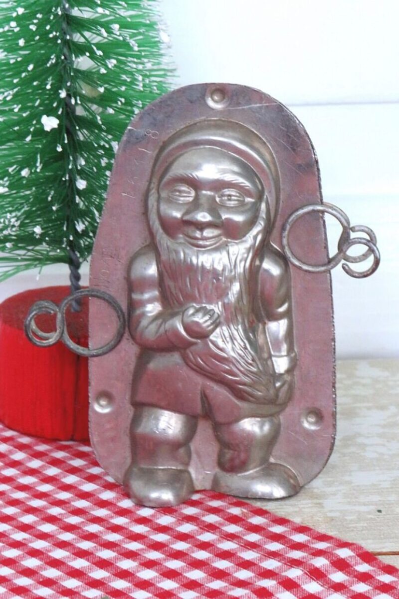 Oude chocoladevorm Jos Boyen "Kerstkabouter"