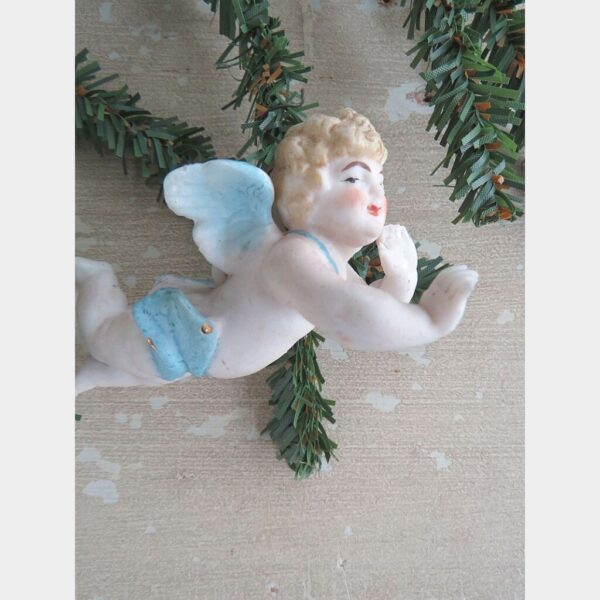 Antiek biscuit engeltje