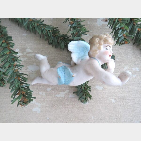 Antiek biscuit engeltje