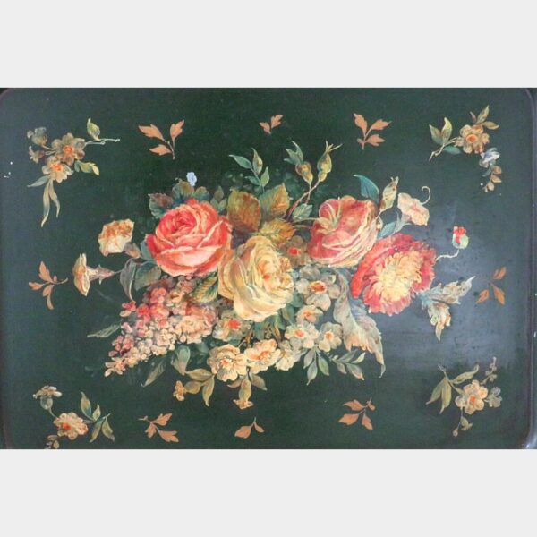 Oud toleware dienblad