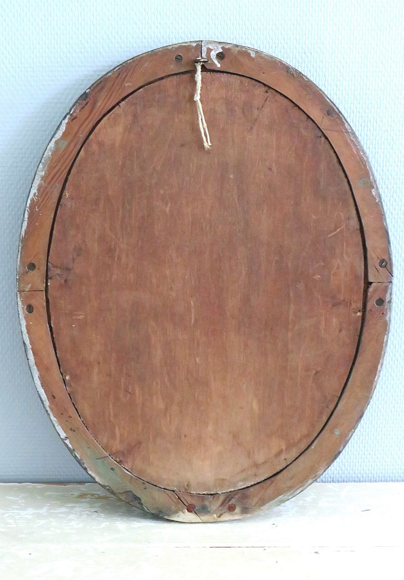 Antiek schilderij “Meisje met hoed” 1906