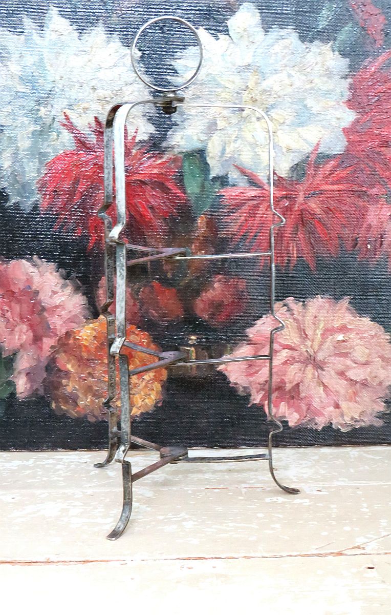 Verzilverde Engelse cakestand " N.A.A.F.I.", 1920