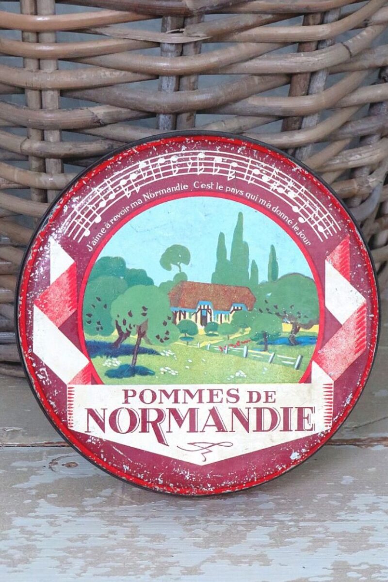 Oud Frans blik “Pommes de Normandië”