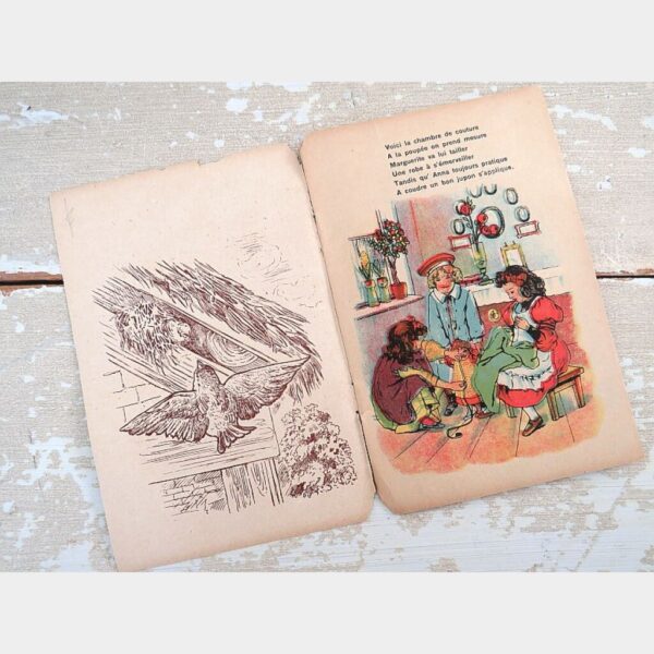 Antiek Frans kinderboekje "A l' Enfant chéri"