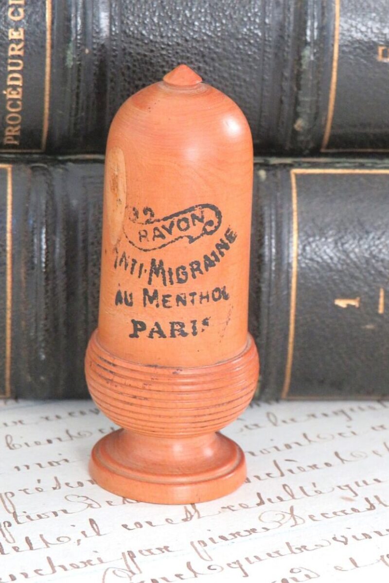 Antieke houten container - Rayon - Au Menthol - Paris